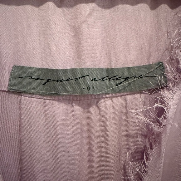 Raquel Allegra Lavender Purple Sleeveless Blouse size 0 EUC - Picture 2 of 6